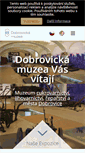 Mobile Screenshot of dobrovickamuzea.cz